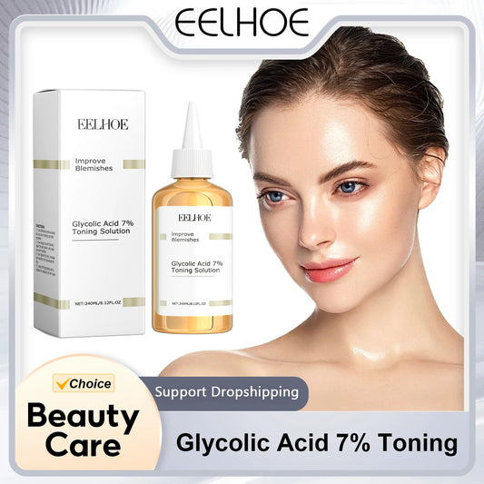EELHOE Glycolic Acid Toner 7% – Firming & Oil Control (240ml)