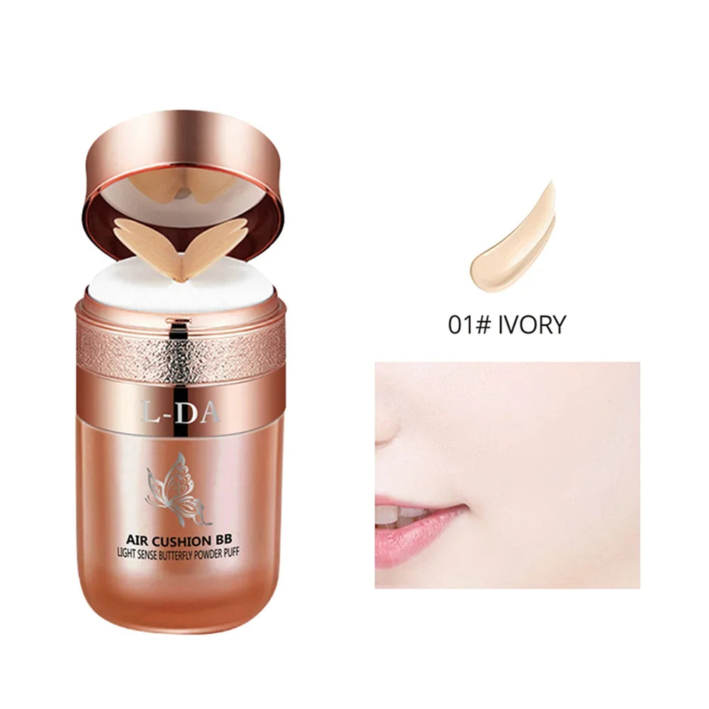 Butterfly Puff Air Cushion Foundation – Moisturizing CC Cream
