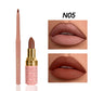 Velvet Matte Lip Liner Set – Waterproof Lipstick