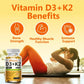 Vitamin K2 + D3 – Immune & Calcium Absorption Support (120 Ct)