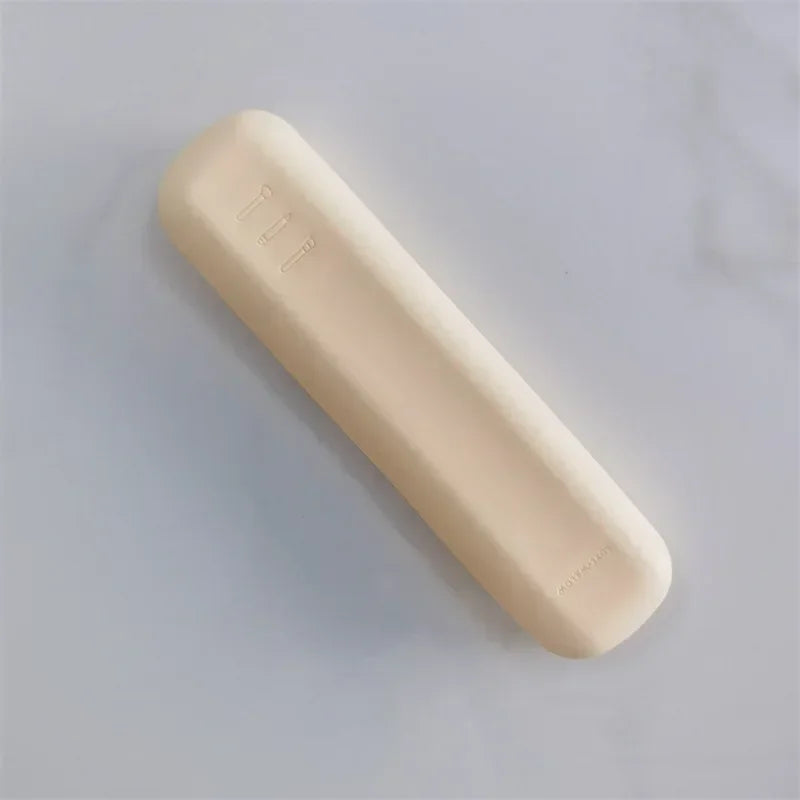 Travel Makeup Brush Holder – Silicone Waterproof Cosmetic Organizer