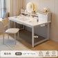 Simple Dressing Table Makeup Table with Storage Vanity Desk with Mirror and Led Lights Study Table Student Desk for Bedroom