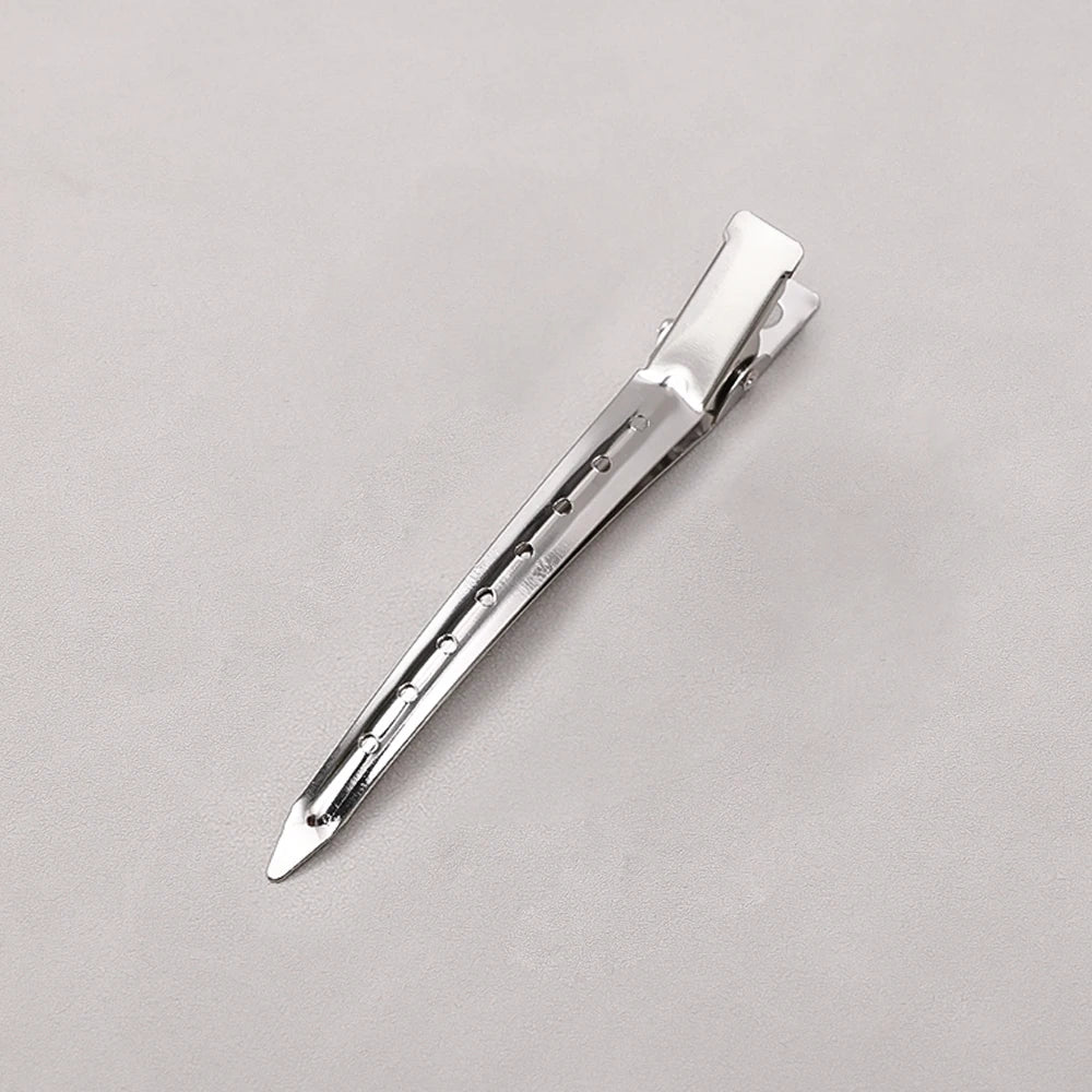 Hair Care Clips Stainless Steel Hairdress Section Headwear DIY Metal Hairpin Girls Duckbill Partition Positioning Hair Pins