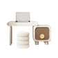 Makeup Glamour Vanity Table Storage Design Elegant Cream Style Dressing Table Modern Tocador De Maquillaje Bedroom Furniture