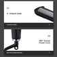 Titanium Flat Iron Curler – U-Shaped Professional Hair Styler