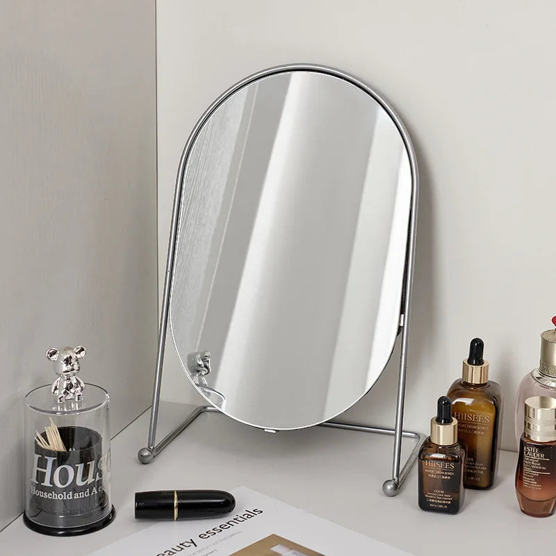 Oval Wall-Mount Vanity Mirror