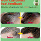 Anti-Grey Hair Cream – Natural Black Color Restorer
