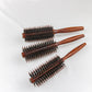 Wooden Bristle Round Brush – Curling Roller Hair Comb