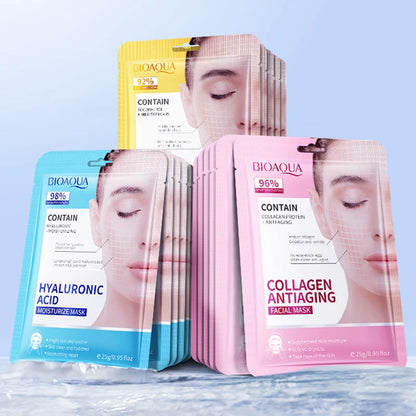 BIOAQUA Retinol Collagen Masks – Firming & Hydrating (15pcs)