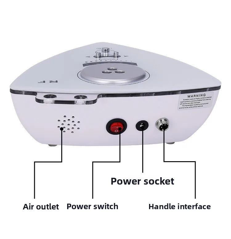 Bipolar RF Beauty Device For Facial And Body Skin Tightening Hot Compress