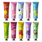 10PCS Fruit & Flower Hand Cream Set – Moisturizing & Nourishing