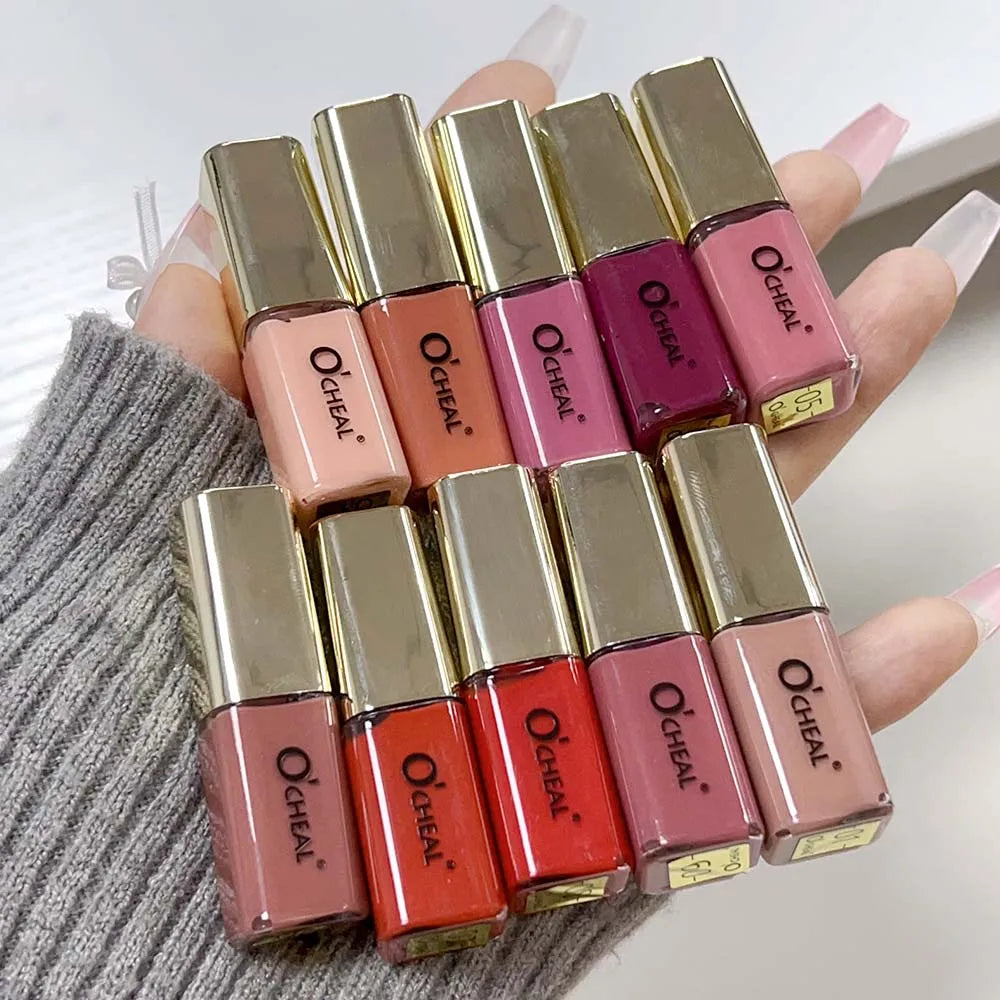 Mini 10 Color Liquid Lipstick Set – Matte Waterproof