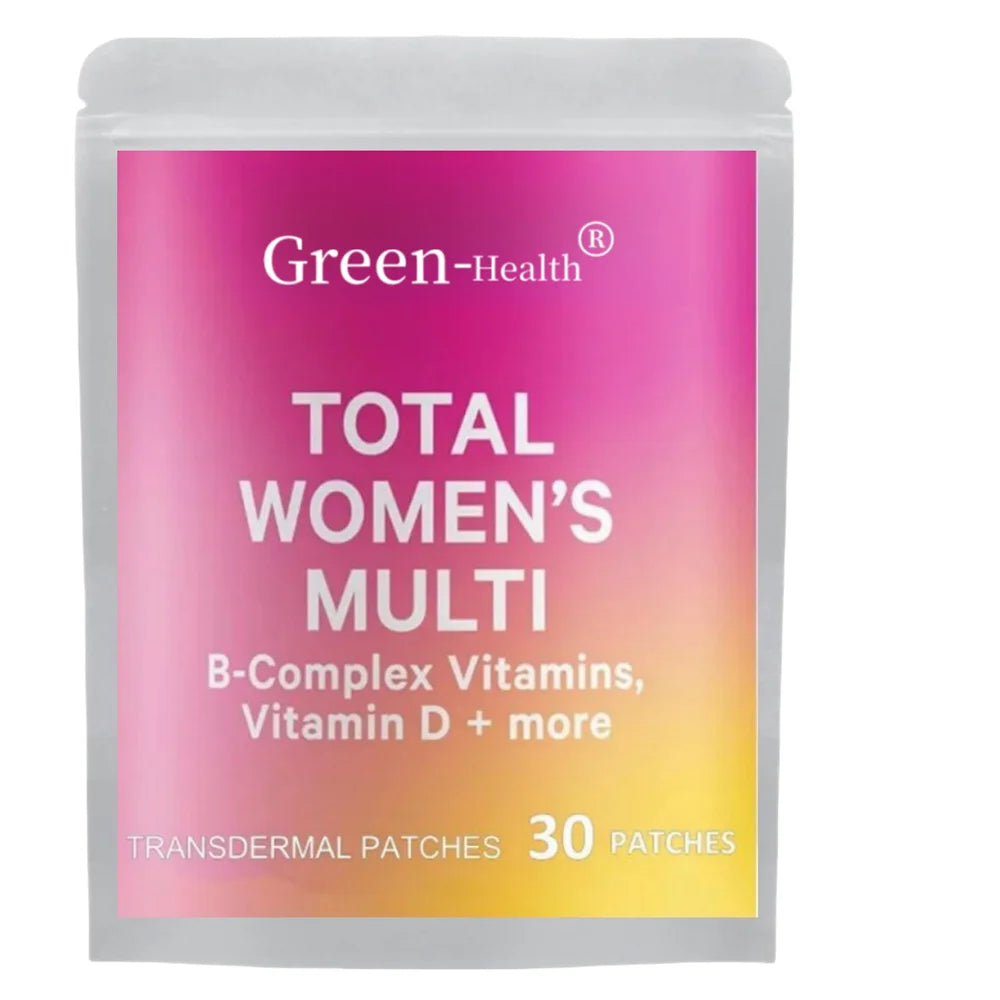 Women’s Multivitamin Patches – Hair, Skin, Nails & Energy (30 Pcs)