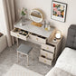 Makeup Dressing Vanity Table Organizer Drawers Modern Vanity Table Bedroom Table De Maquillage Avec Miroir Bedroom Furniture