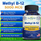 Vitamin B12 5000mcg – Energy, Brain & Heart Health Support