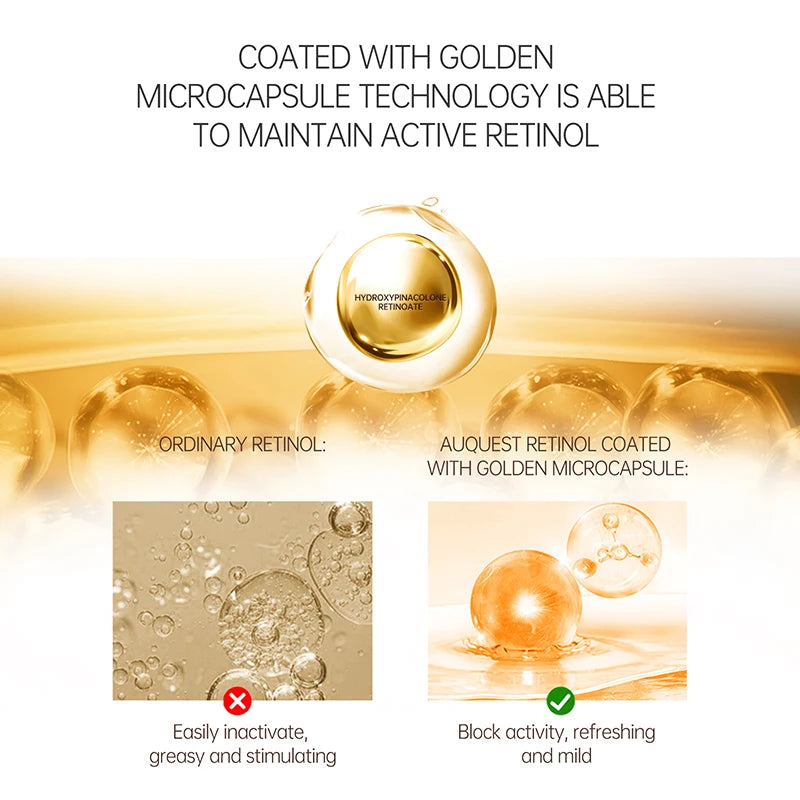 Retinol Face Serum Hyaluronic Acid for Face Smoothing Moisturizing Facial Serum Skin Care