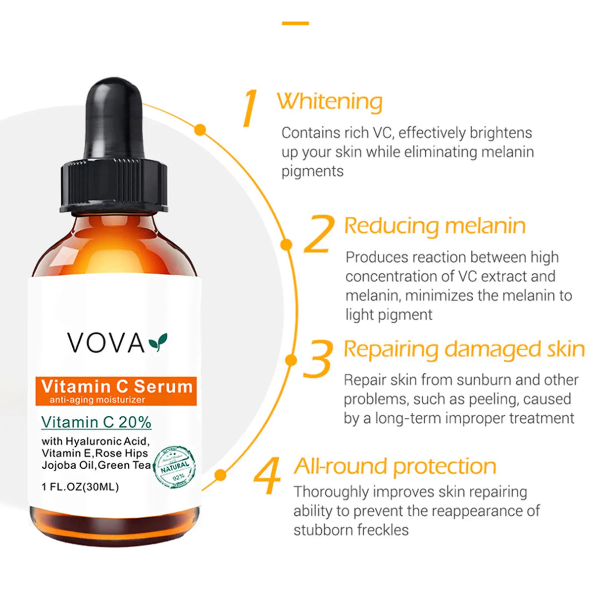 Vitamin C 20% Brightening Face Serum - image 3