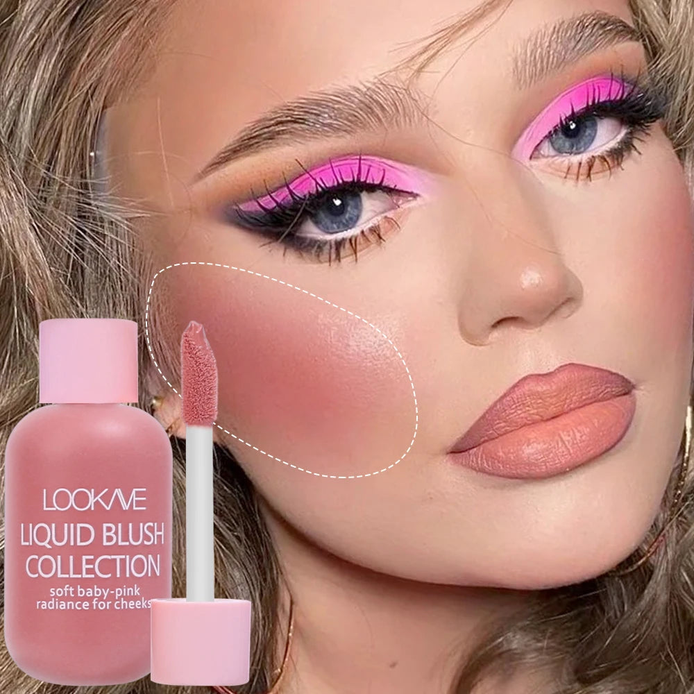 Waterproof Liquid Blush – Long-Lasting Velvet Face Tint