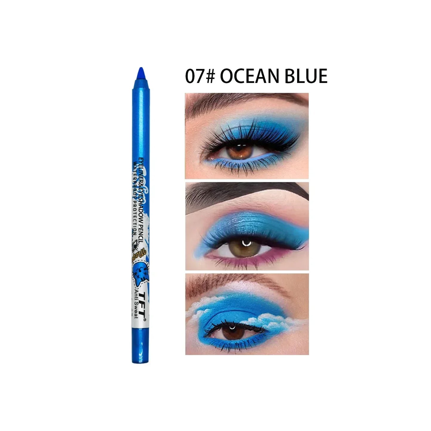 Colorful Eyeliner Pencil – Waterproof Quick-Dry Makeup