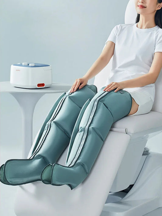 Leg Massager with Heat & Compression – Muscle Recovery Device