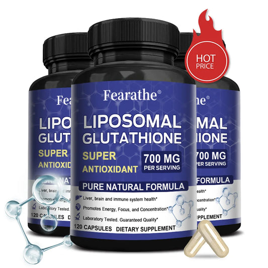 Liposomal Glutathione 700mg – Skin, Detox & Antioxidant Support