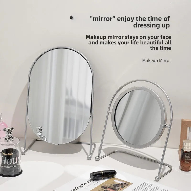 Oval Wall-Mount Vanity Mirror