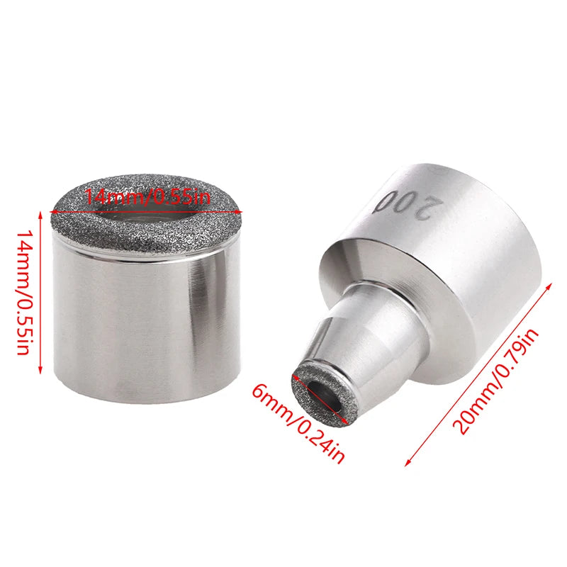 Stainless Steel Microdermabrasion Replacement Tips Beauty Tool Accessory