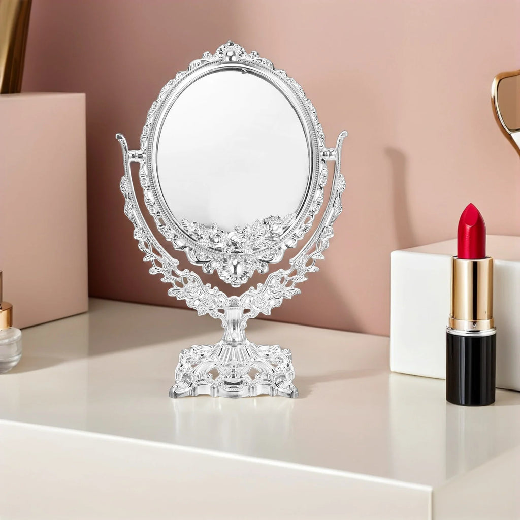 Retro Oval Swivel Vanity Mirror