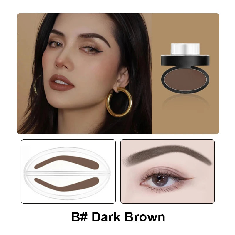 Eyebrow Stamp & Stencil Kit – Waterproof Brow Set