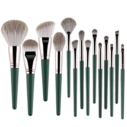 Soft Fluffy Makeup Brushes – Powder, Blush & Eyeshadow Tools
