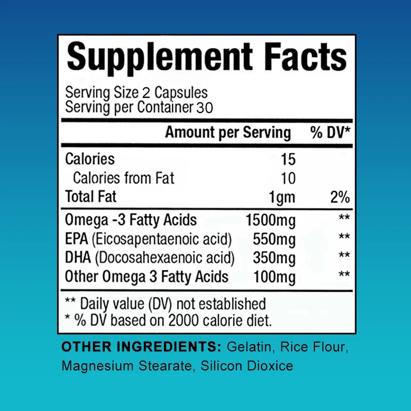 Daitea Fish Oil Omega-3 – Heart & Brain Health