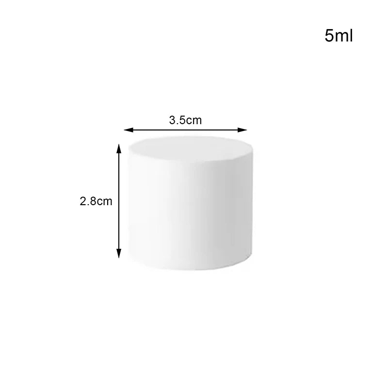 Empty Cosmetic Jars – Travel Containers for Creams & Lip Balm (5–50ml)