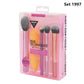 Real Techniques Professional Makeup Brushes Set Foundation Powder Contour Blush Concealer Eyeshadow Blending Cosmetic