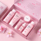 LAIKOU Sakura Skincare Kit – Cleanser, Creams, Toner & Serum