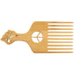 Plastic Hair Comb – Beard & Afro Styling Pick for Men