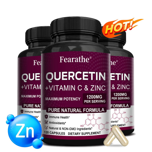 Quercetin + Vitamin C + Zinc – Immune Support