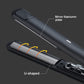 Titanium Flat Iron Curler – U-Shaped Professional Hair Styler