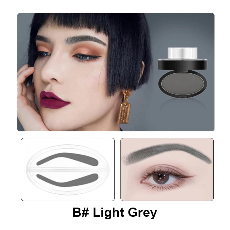 Eyebrow Stamp & Stencil Kit – Waterproof Brow Set