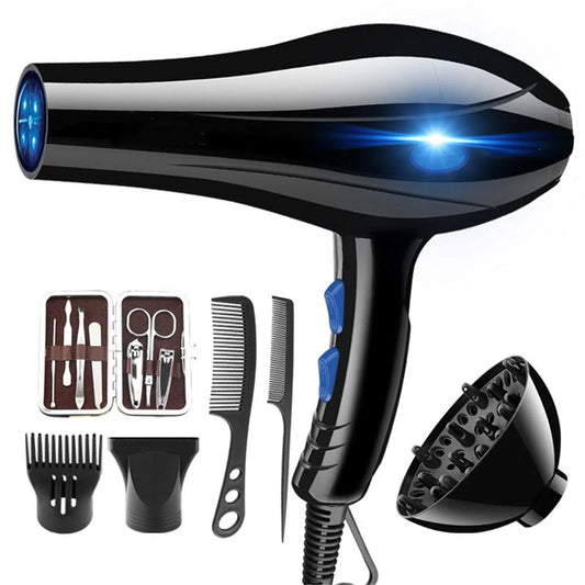 Professional Hair Dryer 2200W – Ionic Hot & Cold Blow Dryer