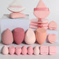 20PCS Pink Makeup Sponge Set – Foundation & Powder Puff
