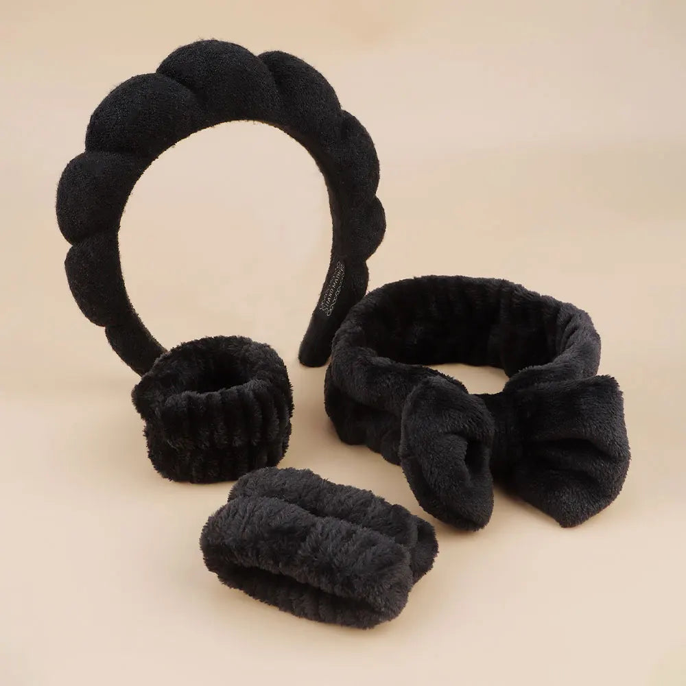 Spa Headband & Wristband Set