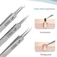 1/11Pcs Acne Pimples Blackhead Remover Clip Ultra-fine Tweezers Black Dots Blackhead Extractor Acne Needle Facial Cleaner Skin