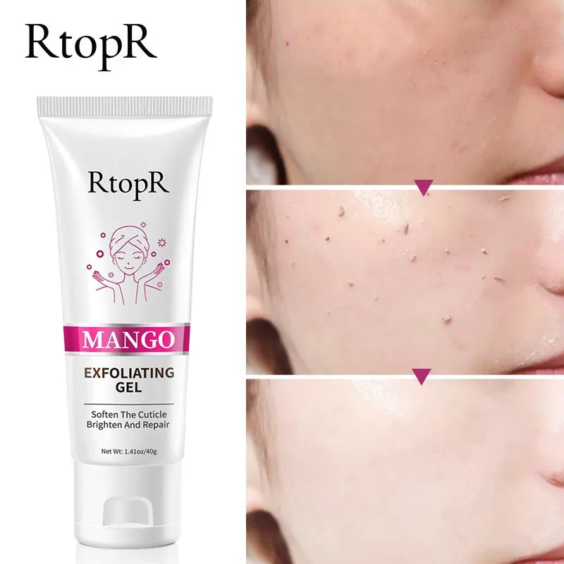 Facial Scrub & Cleanser Gel – Exfoliating & Repair Wash