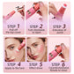 QIBEST Liquid Blusher – Cushion Applicator Cream Cheek Tint