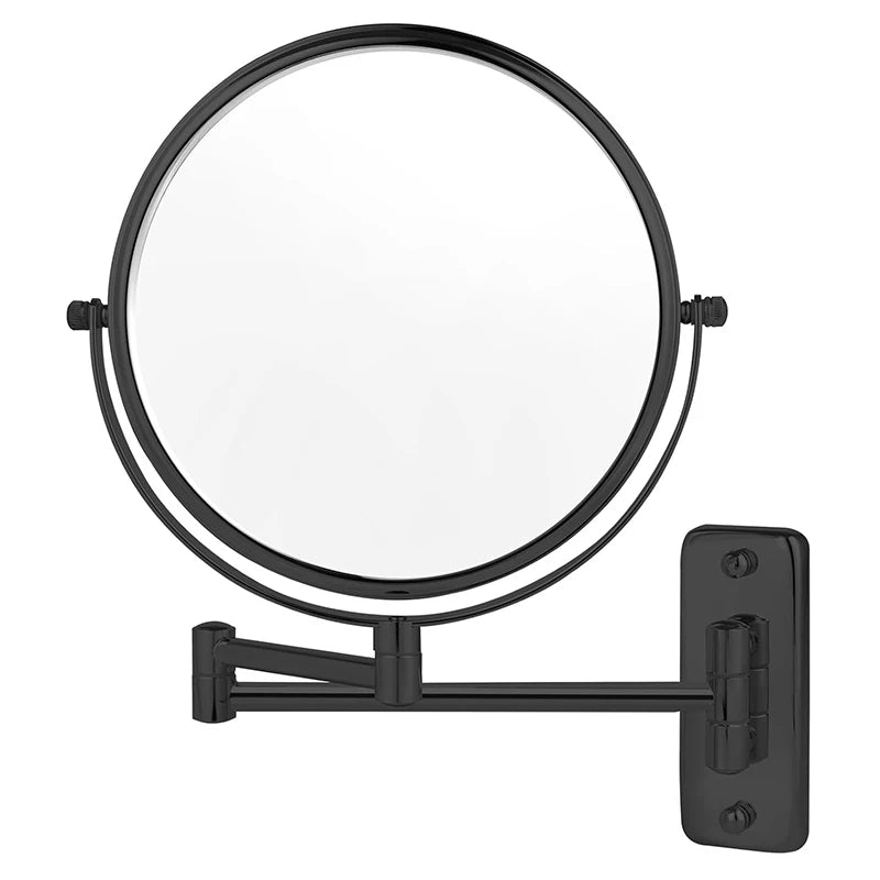 10x Magnifying LED Wall-Mounted Vanity Mirror
