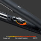 Titanium Flat Iron Curler – U-Shaped Professional Hair Styler