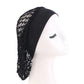 Women’s Crochet Hair Snood – Wide Band Mesh Wig Cap