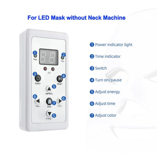LED Photon Mask Remote Control