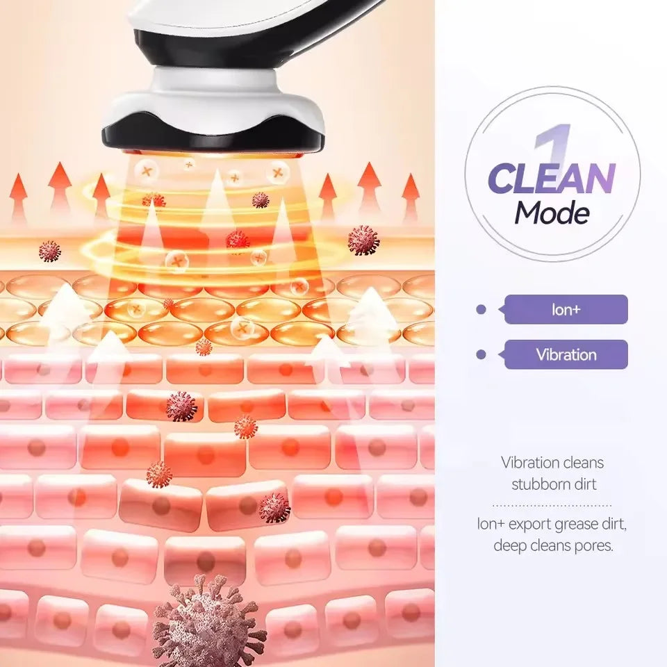Microcurrent Facial Massager for Face Lifting Skin Tightening Anti Wrinkle Care