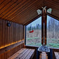 Deluxe Forest Sauna Cabin – Relaxation & Wellness Therapy